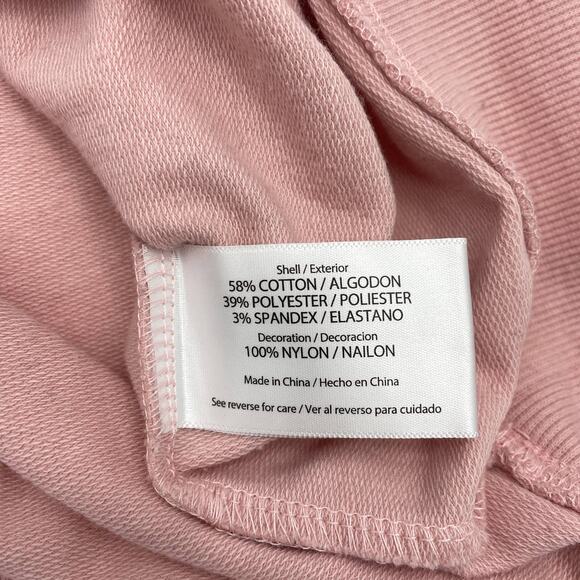 WILDFOX Womens Soft Pink Coffee and Sunshine Pullover Sweatshirt Size M - Picture 4 of 6